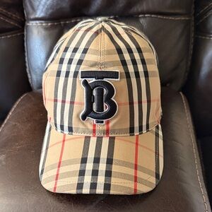 Burberry Beige Baseball Cap